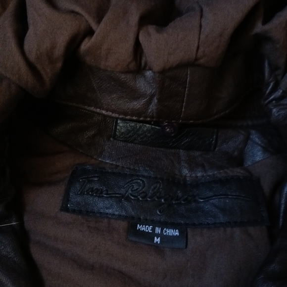 True Religion Lamb Skin Hoodie Size Medium - Picture 2 of 6